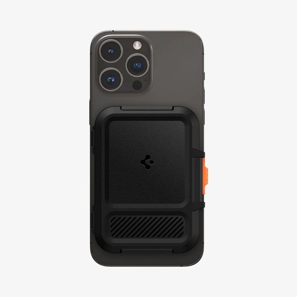 Spigen Portacarte con MagSafe Lock Fit - Black