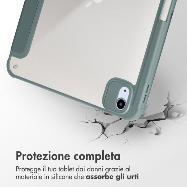 imoshion Cover Origami Apple iPad Air 13 pollici (2026) M4 / (2025) M3 / (2024) M2 - Verde scuro