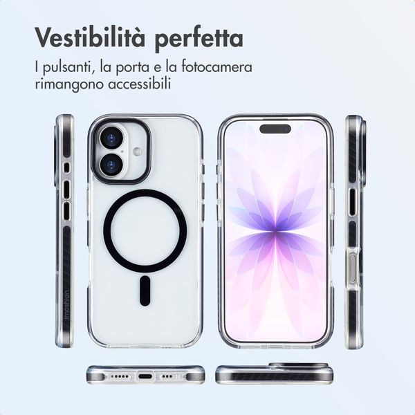 imoshion Cover Combat MagSafe Apple iPhone 17 - Nero