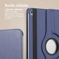 imoshion Cover Girevole a 360° Apple iPad Air 3 (2019) / Pro 10.5 (2017) - Blu scuro