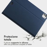 Accezz Cover Tablet Classica Apple iPad Pro 11 (2025) M5 / (2024) M4 - Blu scuro
