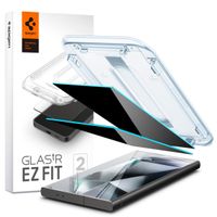 Spigen Vetro temperato privacy GLAStR EZ Fit + Applicatore - confezione da 2 Samsung Galaxy S24 Ultra