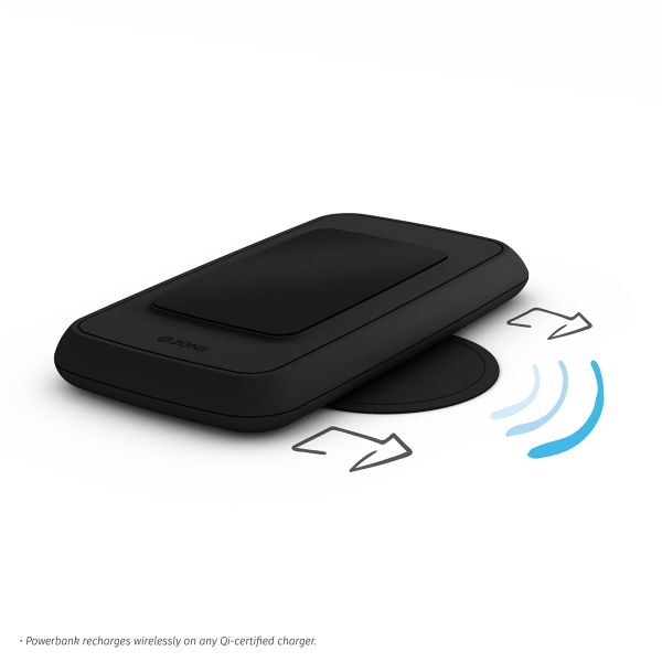 Zens Powerbank Caricatore Wireless - Powerbank wireless - Ricaricabile in modalità wireless - 4500 mAh