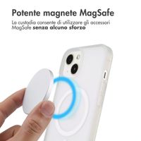 imoshion Cover posteriore Color Guard con MagSafe Apple iPhone 14 / 13 - Bianco