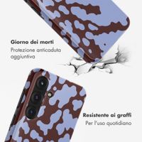 Selencia Cover posteriore Vivid con MagSafe Samsung Galaxy S25 - Moo'd Lavender Glow