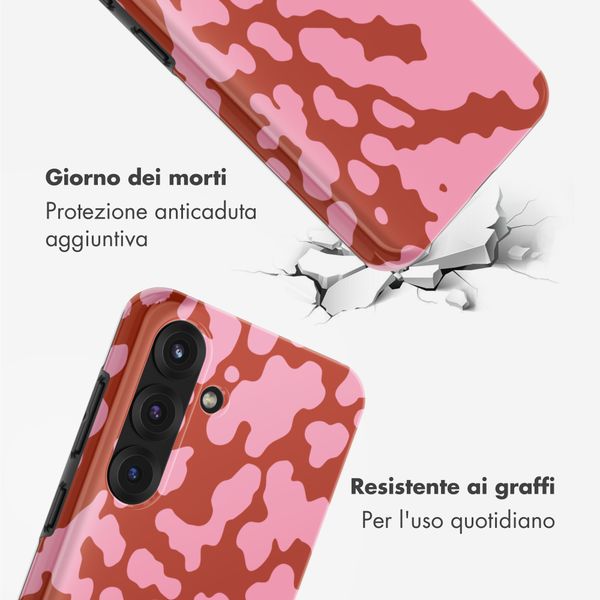Selencia Cover posteriore Vivid con MagSafe Samsung Galaxy S25 - Moo’d Blush Pink