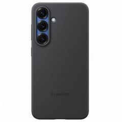 Samsung Cover originale in silicone Samsung Galaxy S25 - Nero