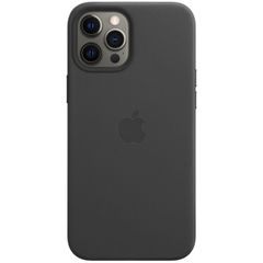 Apple Cover in Pelle MagSafe  iPhone 12 Pro Max  - Nero