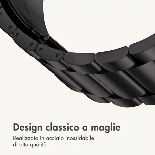imoshion Cinturino in acciaio Apple Watch | 38/40/41/42 mm - Nero