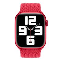 Apple Cinturino Solo intrecciato Apple Watch | 44/45/46/49 mm - Taglia 1 - (Product) Red