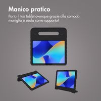 imoshion Cover Posteriore Kidsproof con Maniglia Apple iPad Pro 11 (2025) M5 / (2024) M4 - Nero