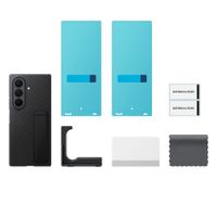 Samsung Cover Carbon Standing Samsung Galaxy Z Fold 8 Ultra - Black