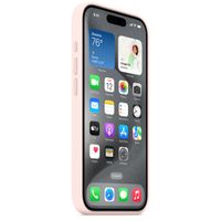 Apple Cover Posteriore in Silicone con MagSafe Apple iPhone 15 Pro - Light Pink