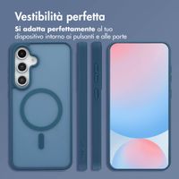 imoshion Cover posteriore Color Guard con MagSafe Samsung Galaxy S24 FE - Blu scuro