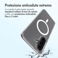 Accezz Cover posteriore Xtreme Impact con MagSafe Samsung Galaxy A27 (5G) - Trasparente