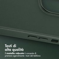 Accezz Cover in Pelle con MagSafe Apple iPhone 14 Pro Max - Cedar Green