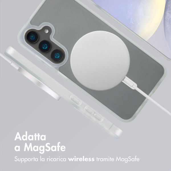 imoshion Cover posteriore Color Guard con MagSafe Samsung Galaxy S24 - Bianco