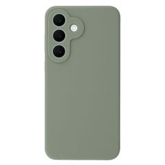 Accezz Cover in silicone liquido con MagSafe Samsung Galaxy S26 FE - Cooper Green