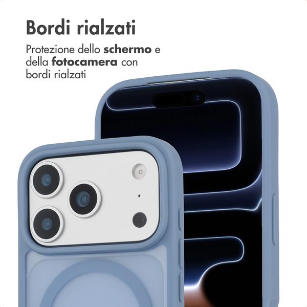 imoshion Cover posteriore Color Guard con MagSafe Apple iPhone 17 Pro - Azzurro