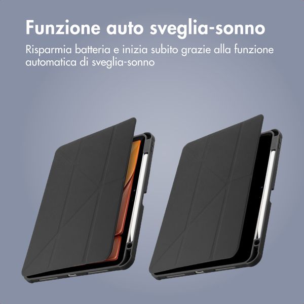 imoshion Cover Origami Apple iPad Air 11 pollici (2026) M4 / (2025) M3 / (2024) M2 - Nero
