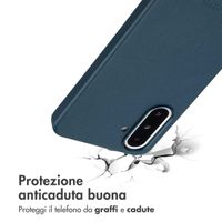 Accezz Cover in Pelle con MagSafe Samsung Galaxy A36 / A56 - Nightfall Blue