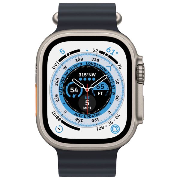 Apple Estensione per cinturino Ocean Apple Watch | 44/45/46/49 mm - Taglia XL - Midnight