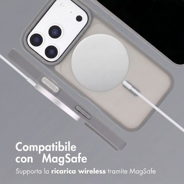 imoshion Cover posteriore Color Guard con MagSafe Apple iPhone 18 Pro / 17 Pro - Grigio