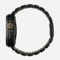 Nomad Cinturino Stratos Apple Watch | 44/45/46/49 mm - Forest Green / Black Titanium