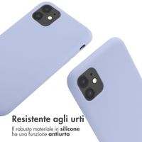 imoshion Cover in Silicone con Cordino Apple iPhone 11 - Viola