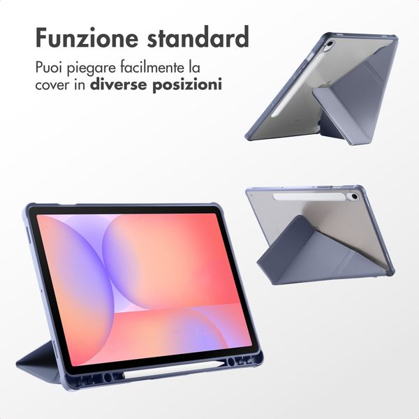 imoshion Cover Origami Samsung Galaxy Tab S9 11.0 pollici / S10 Lite / S10 FE / S9 FE 10.9 pollici - Lavender