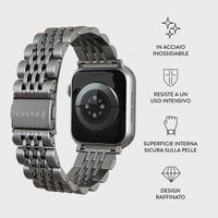 Burga Cinturino in acciaio Apple Watch | 44/45/46/49 mm - Argento