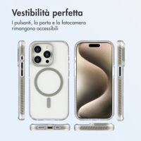 imoshion Cover Combat MagSafe Apple iPhone 15 Pro - Grigio