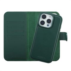 Selencia Libreria rimovibile Olyn con MagSafe Apple iPhone 16 Pro - Verde