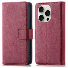 imoshion Cover a libro di Lusso Apple iPhone 16 Pro - Bordeaux
