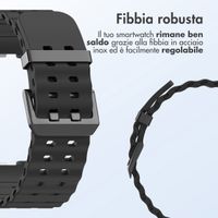 imoshion Cinturino Ocean in silicone Samsung Galaxy Watch 8 (40/44mm) / Classic (46mm) - Nero