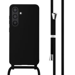 imoshion Cover in Silicone con Cordino Samsung Galaxy S24 - Nero