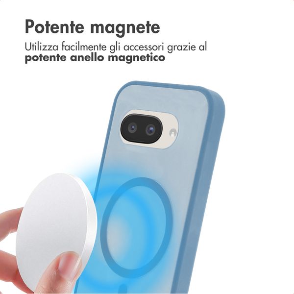 imoshion Cover posteriore Color Guard con MagSafe Google Pixel 9A - Azzurro