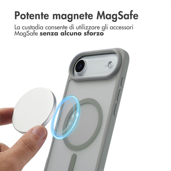imoshion Cover posteriore Color Guard con MagSafe Apple iPhone Air - Grigio
