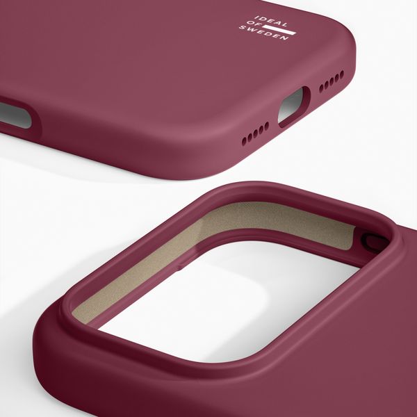 iDeal of Sweden Cover in silicone con MagSafe Apple iPhone 18 Pro / 17 Pro - Fine Wine