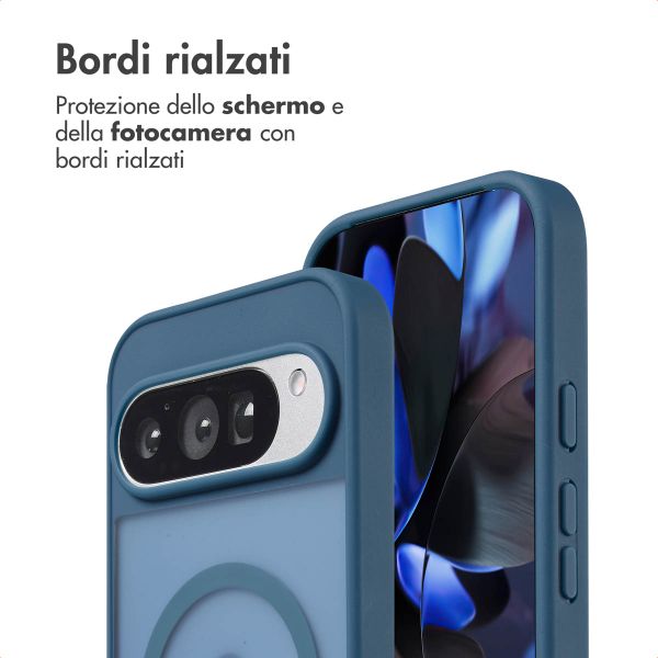 imoshion Cover posteriore Color Guard con MagSafe Google Pixel 9 / 9 Pro / 10 / 10 Pro - Blu scuro