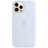 Apple Cover Posteriore in Silicone con MagSafe Apple iPhone 12 Pro Max - Cloud Blue