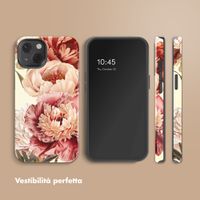Selencia Cover posteriore Vivid con MagSafe Apple iPhone 13 - Vintage Peony