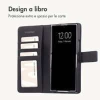 imoshion Cover a libro di Lusso Samsung Galaxy Z Fold 8 Ultra - Blu scuro