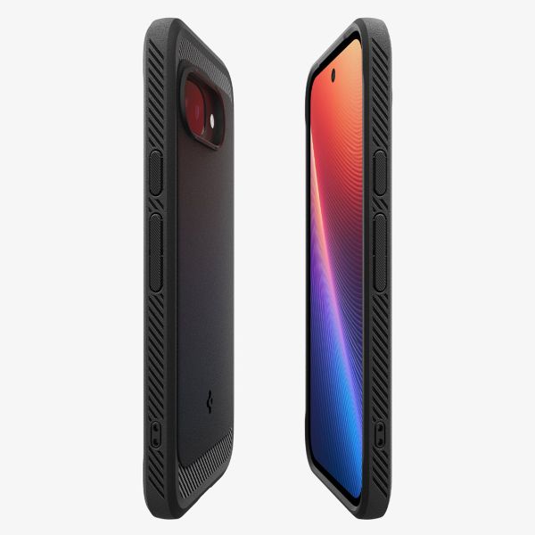 Spigen Cover Rugged Armor con MagSafe Google Pixel 9A - Matte Black