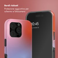 Selencia Cover posteriore Vivid con MagSafe Apple iPhone 16 Pro - Gradient Soft Blush