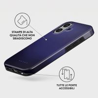 Burga Cover Posteriore Resistente con MagSafe Apple iPhone 16 - Moonwalker