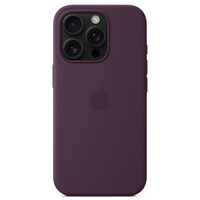 Apple Cover Posteriore in Silicone con MagSafe Apple iPhone 16 Pro - Plum