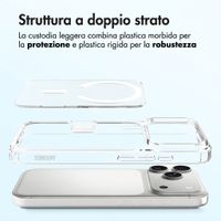 Accezz Cover posteriore Xtreme Impact con MagSafe Apple iPhone 18 Pro / 17 Pro - Trasparente