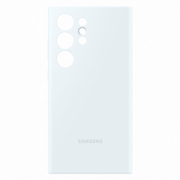 Samsung Cover originale in silicone Samsung Galaxy S24 Ultra - White