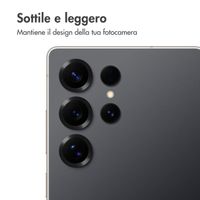 imoshion 2 Pack protezione lente fotocamera Samsung Galaxy S25 Ultra - Titanium Black